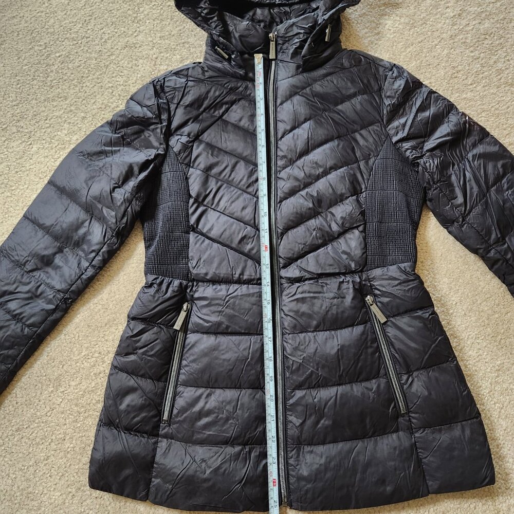 Michael Kors Black Packable Lightweight Down Fill Puffer - Women's XS - Picture 7 of 14